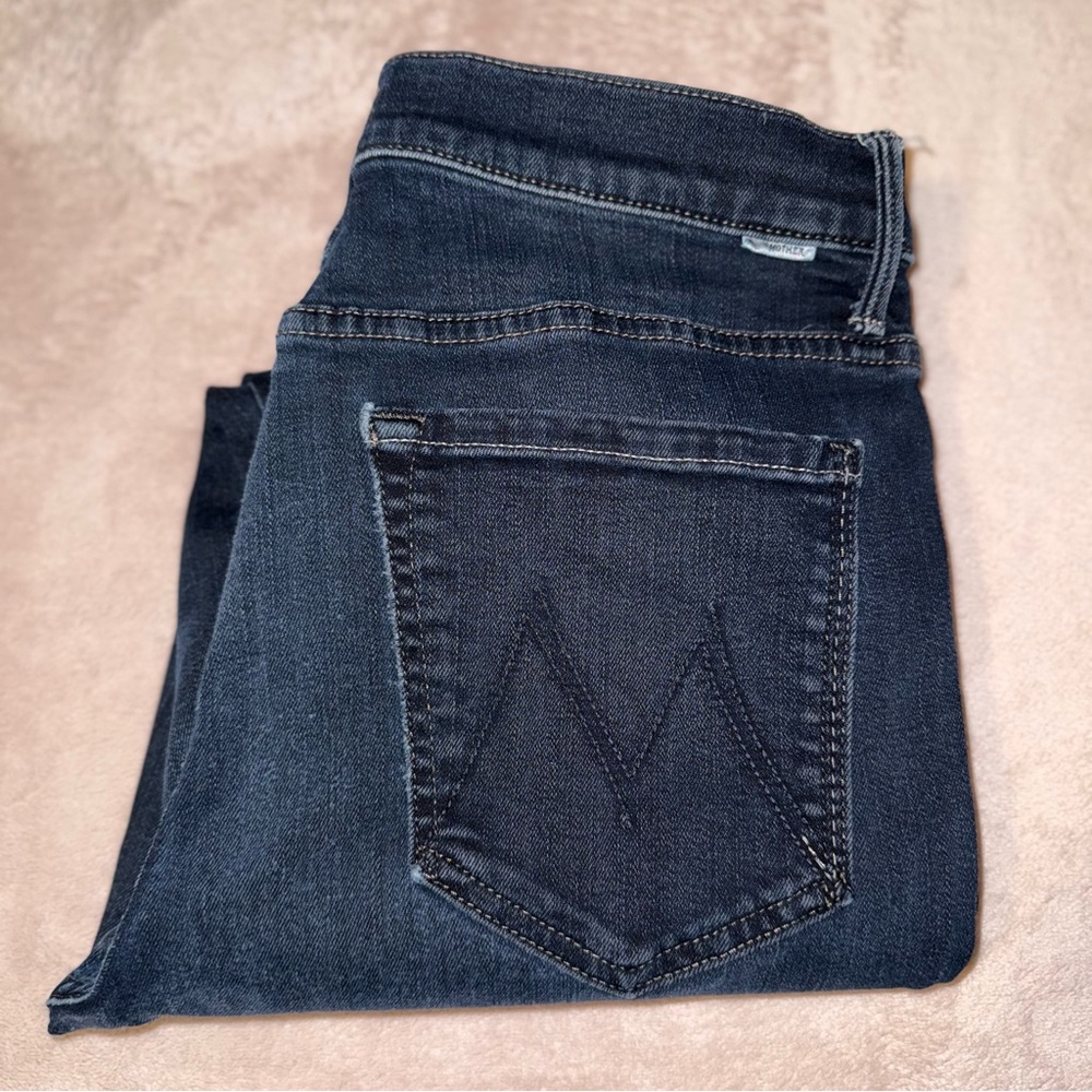 Mother the stunner zip two step fray high rise Jean size 30/L28 - Picture 5 of 16